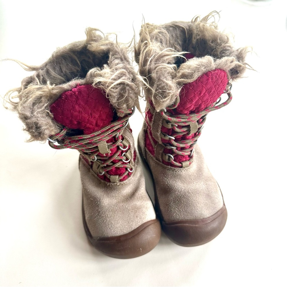 Keen Toddler Girls Wapato Waterproof Winter Snow Boots, Sz. 9